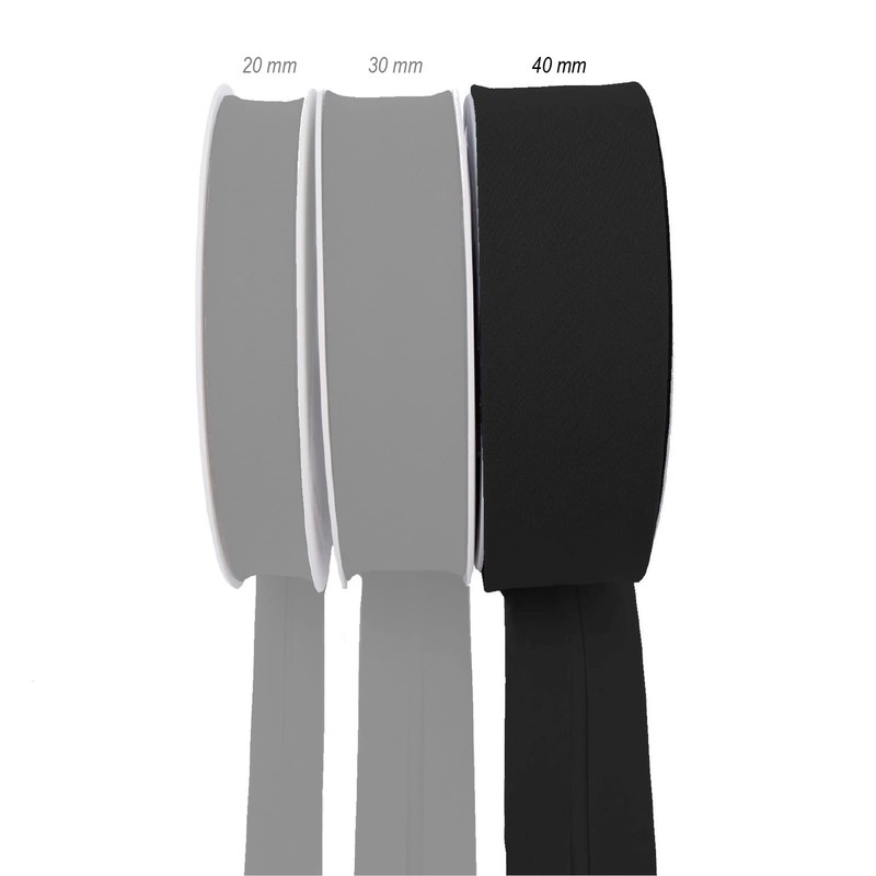 TEXTEX = 40mm Wide Bias Binding. 50% Cotton and 50%