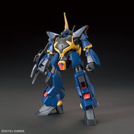 Bandai Hobby BAN215640#204 Barzam Z Gundam Bandai HGUC 1/144 Hobby Figure, Multi-Colored, 8 Inches