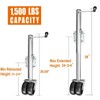 ROAD DAWG ATR39002MB-1 Torin Boat Trailer Jack with Dual Wheel: