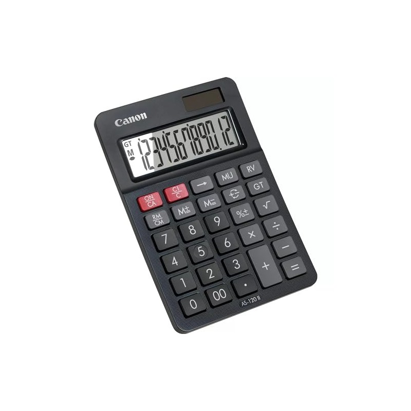 Canon AS-120 II Calculator (Black) - Suitable for home and