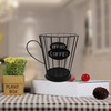 Hausdec Coffee Pods Holder Coffee Capsules Storage Basket Kitchen Counter