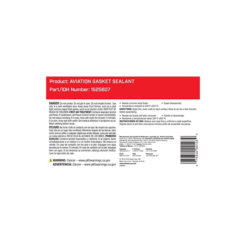 LOCTITE 565 Automotive White Thread Sealant - General Purpose, High
