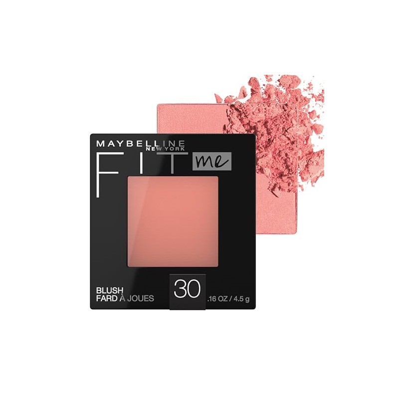 Maybelline Fit Me Blush, Rose, 0.16 fl. oz.