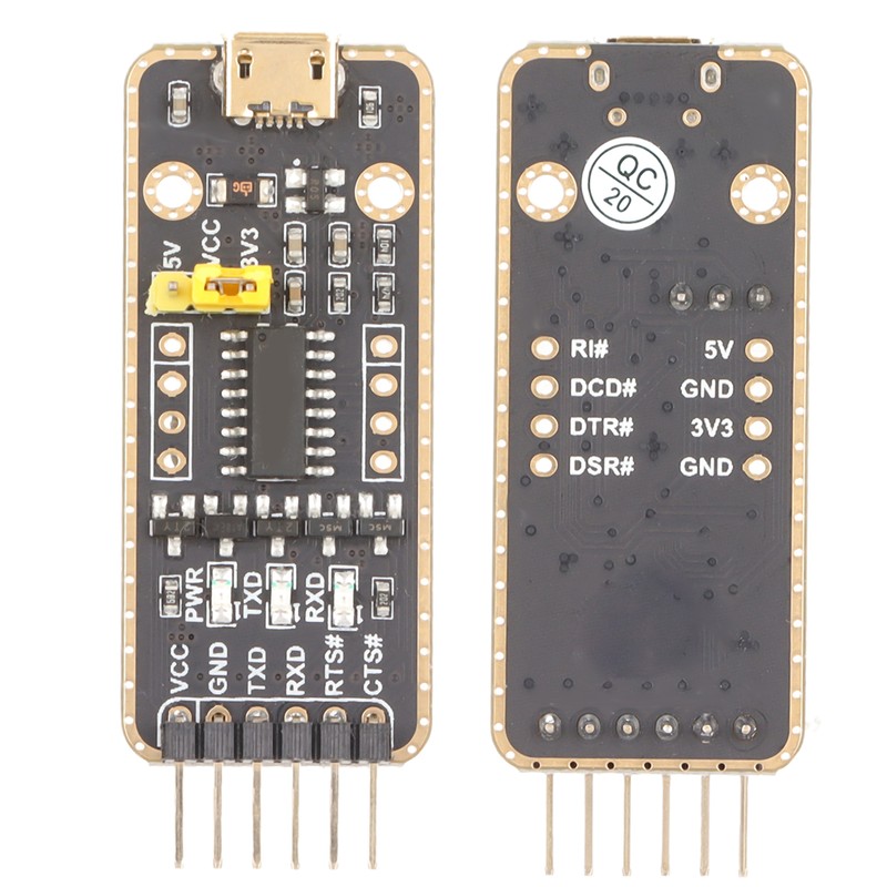 Serial Communication Module Anti Static CH343G Chip Micro USB to