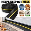 Universal Garage Door Threshold Seal Strip – Weatherproof Rubber Bottom