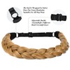 Hanaoops Braid Headband, 3 Strands Fishtail Plaited Braided Hairband, Adjustable