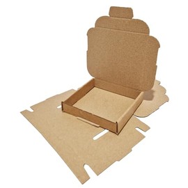 W.E. Roberts Cardboard Postal Boxes C7/A7 (120mm x 105mm x 22mm) Brown Large Letter Cardboard Boxes, Large letter postal boxes, boxes for posting, letters, celebration cards