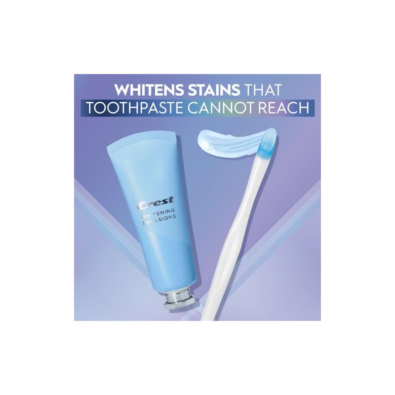 Crest Whitening Emulsions Leave-on Teeth Whitening Gel Pen Kit, 0.88