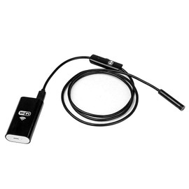Endoscope Camera - HugeAuto USB Endoscope IP67 Waterproof 5M Camera Endoscope 6 LED Android Endoscope Borescope Snake Inspection Camera Scope -Black (8mm)-5M 6LED