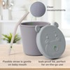 haakaa Jolly Hippo Baby Straw Cup, Food Grade Silicone Baby
