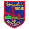 Golden Gate Bridge Embroidered Patch San Francisco Iron-On Souvenir Emblem