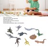 Sea Animal Toy Set Realistic Educational Exquisite Texture Miniature Marine