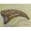 NEW Deinonychus Jurassic park unrestored velociraptor claw replica 7in brown