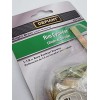 Defiant Rim Cylinder Bright Brass Finish Key Lock 2 Keys