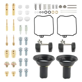 Carbhub 2 Sets XVS650 Carburetor Repair Kit Rebuild Float Fit for yamaha XVS650 V-STAR 1998-2015
