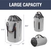 CleverMade Laundry Backpack Duffel Bag with Shoulder Straps - 62L