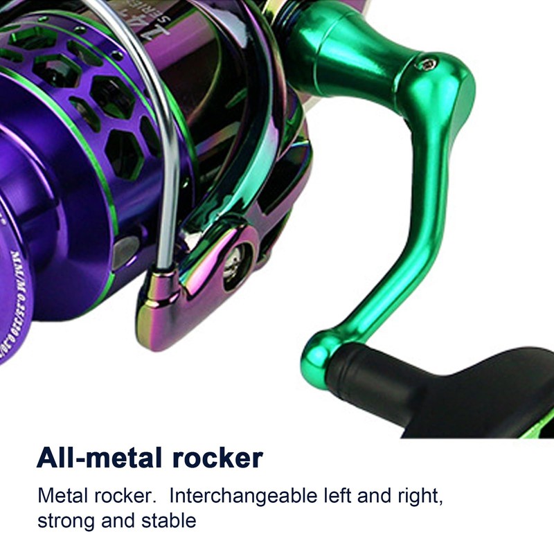 Fishing Reels,Spin Reel Saltwater - Baitcaster Wheel Smooth Baitcasting Spinner