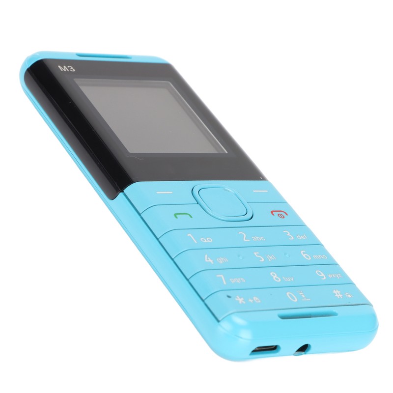 M3 1.44in 2G Large Button Cell Phone with Lanyard Dual