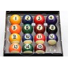 Set 15 Mini Magnetic Spots and Stripes Pool Balls