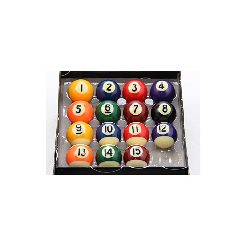 Set 15 Mini Magnetic Spots and Stripes Pool Balls