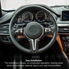 Steering Wheel Trim Carbon Fiber Color ABS Replacement for M2