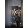 Konstsmide 4446-103 LED Snowflake Hanging Silhouette/For Indoors (IP44) / 36