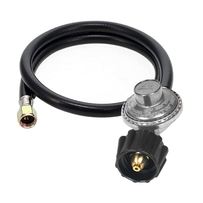 GrillAce 2-Feet propane Gas Grill Regulator and Hose, Replacement for
