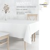 ECOMMERC3 Fleckabweisende Tischdecke für rechteckigen Tisch, Größe 240 x 140