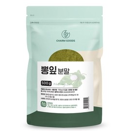 Chamgoods 국산 뽕잎 분말 가루 500g 1팩 Korean Mulberry Leaf Powder 500g 1 Pack