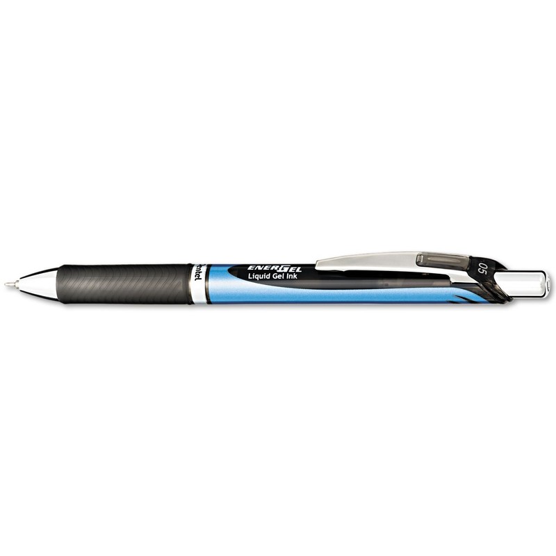 Pentel EnerGel RTX Roller Ball Retractable Gel Pen, Black Ink,