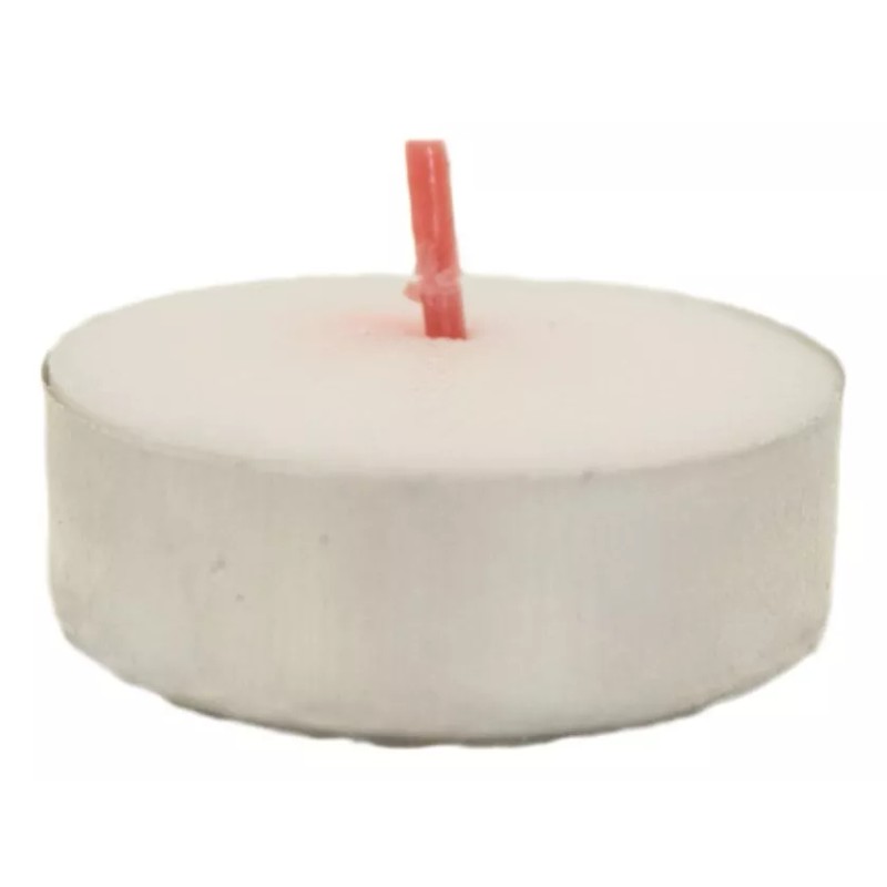 CEB Velas Tea Light Blancas Flotantes Sin Aroma 50 Piezas