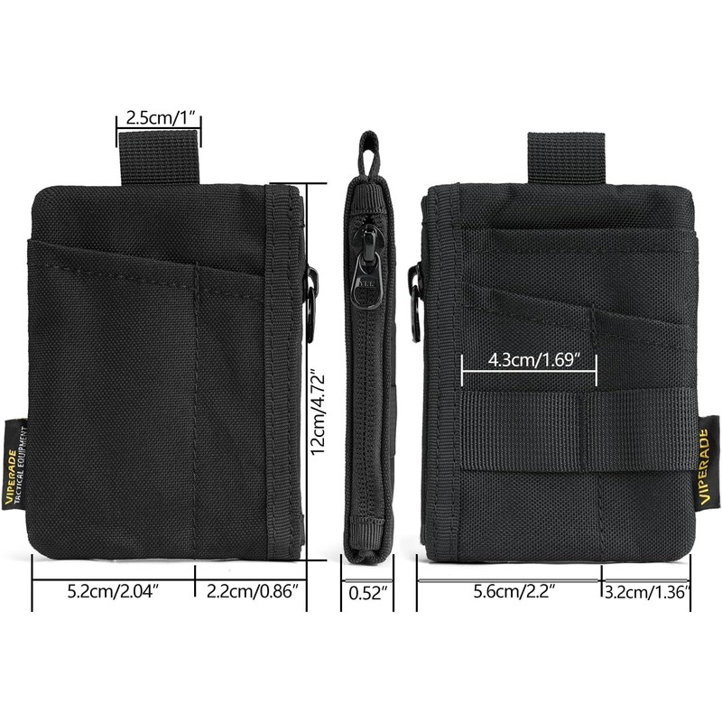 VIPERADE VE28 6-in-1 Mini EDC Pouch Mini Pockets Organiser with