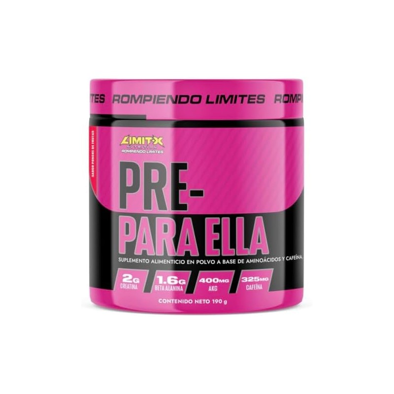 Creatina Monohidratada en polvo pre entreno para mujer pre workout
