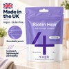4 HER Biotin Hair Growth Supplement 10000 mcg Zinc &