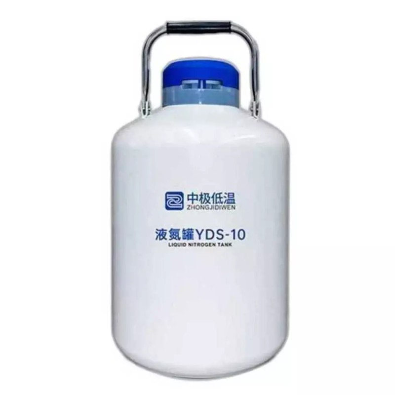 액체 질소 탱크 액화 실린더 저장 용기 저온 실험실 [6L용량