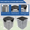 BOJACK 28x28 Central Air Conditioner Cover for Outside Units, Top