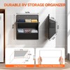 DEYILIAN 2 Pack RV Shoe Storage with Sticky Adhesive Tape,