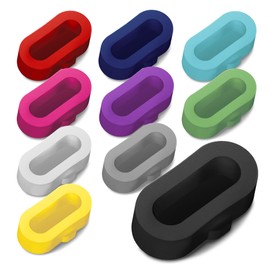 subtel 10 x Dust Caps for Garmin Vivoactive, Venu, Fenix, Approach, Forerunner, Instinct, Epix Connection Cover, Charging Socket, Dust Protection Plug, Dust Cover, Anti Dust Plug Cover