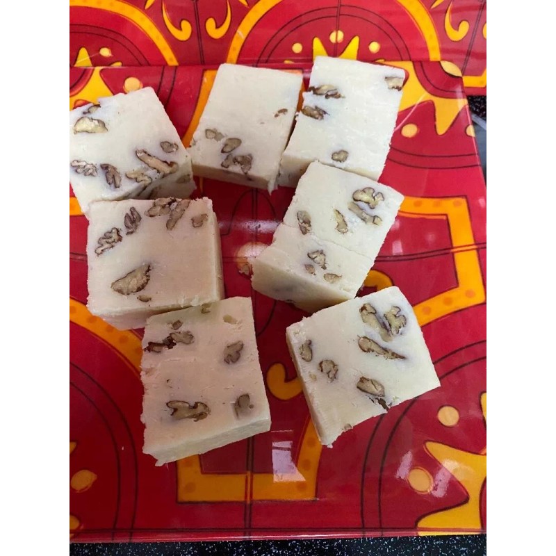 Homemade Coconut White Chocolate Fudge plus Pecans 1/2 pound