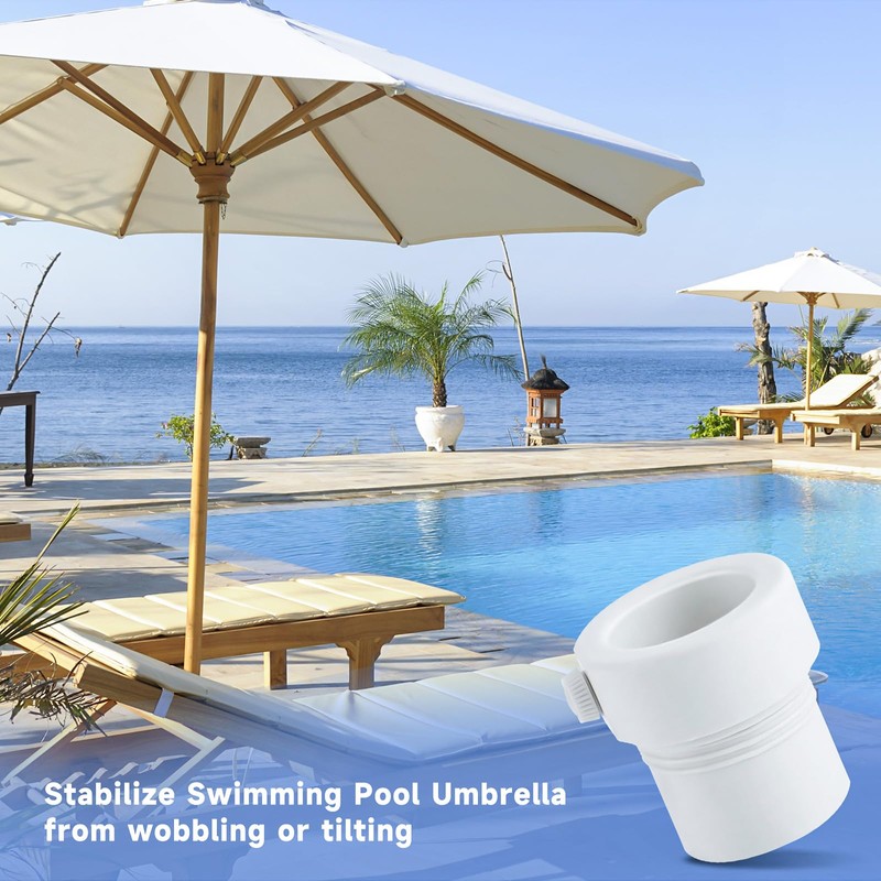 Umbrella Pole Stabilizer Reducer for Baja Pool Deck Sleeves, Pool