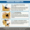 YOYUPETA 5-Piece Dog Grooming Kit, Large Long Pin Dog Slicker