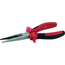 KC-Tools Long Nose Pliers With Daiken VDE Standard Handles 1000 Volt, 200 mm Length
