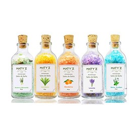 Kit de Sales de Baño  Set Aromaterapia  Spa en Casa  Aceites Esenciales Naturales  Regalo Ideal para Cualquier Ocasión
