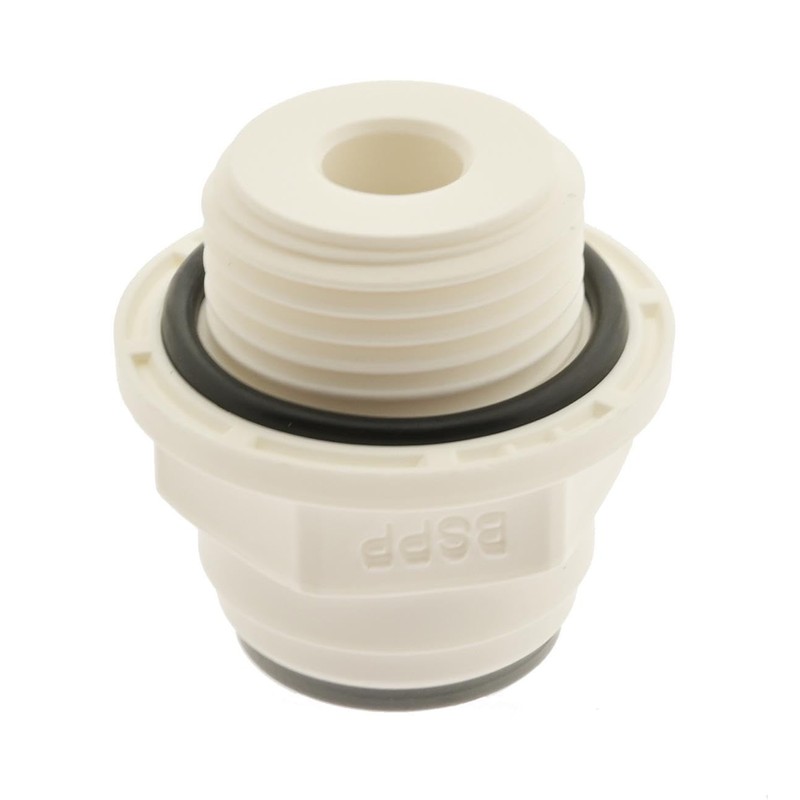 IQS straight plug connection with male thread R 1/2 inch