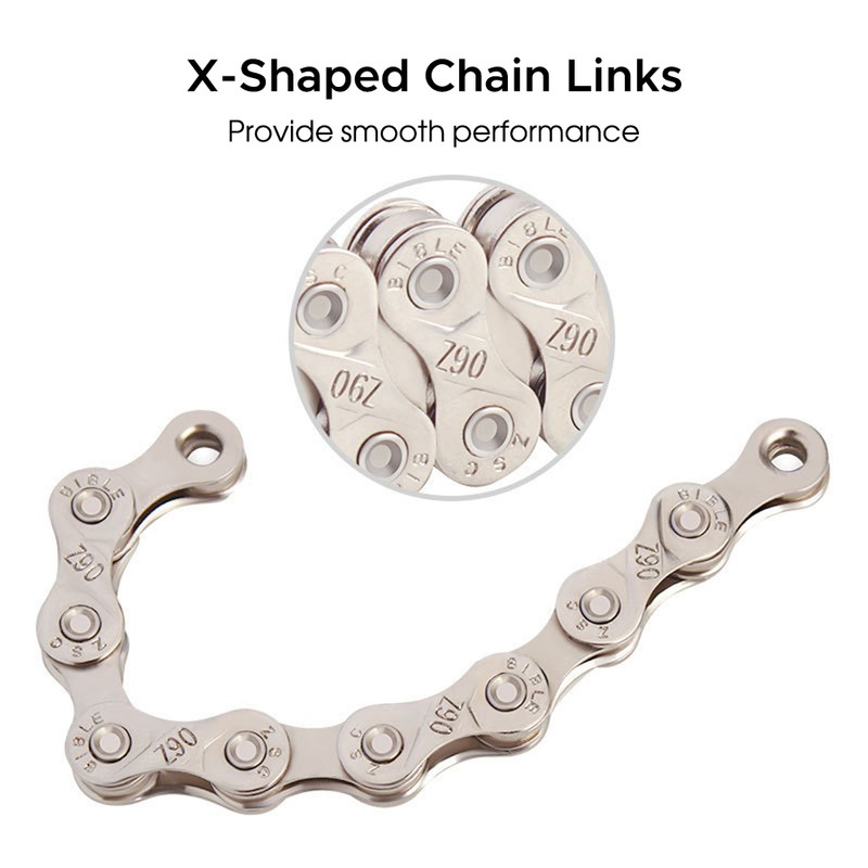 Bicycle Chains 6/7/8/9/10/11/12 Speed Bicycle Chains 116 Links MTB Mountain