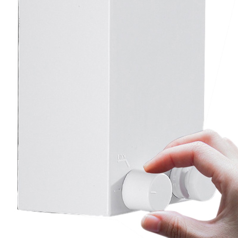 Retractable Clothesline Wall Mounted Dual Installation Single Wire Thickened Retracting