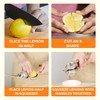 Stainless Steel Lemon Squeezer | Heavy Duty Handheld Juicer with