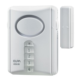 Elpa ARA-04 Door Chime and Alarm Entrance Chime, Alarm Approx. 39.4 db/19.7 inches (100 db/50 cm), Chime Approx. 33.5 db/19.7 inches (85 db/50 cm)