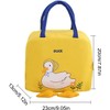 Bolsa De Almuerzo Grande Con Lindo Pato Y Pies –