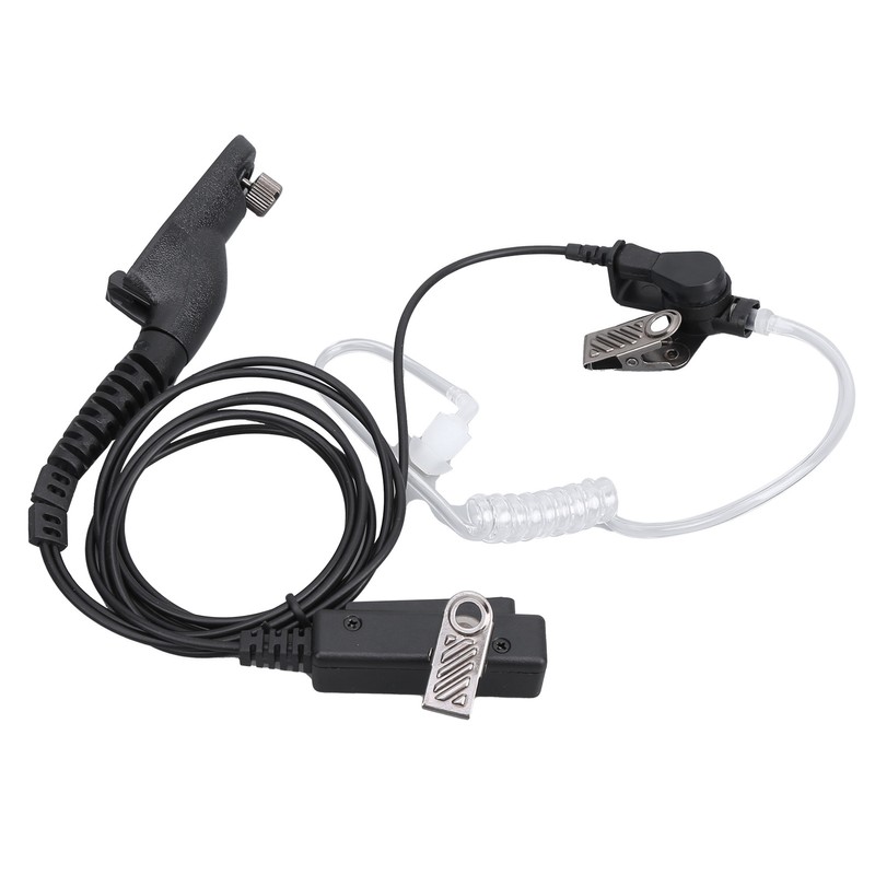 Walkie Talkie Headphone with Microphone PPT Acoustic Tube For Motorola
